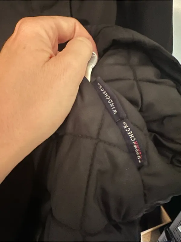 Land’s End fleece lined utility jacket black - Image 4