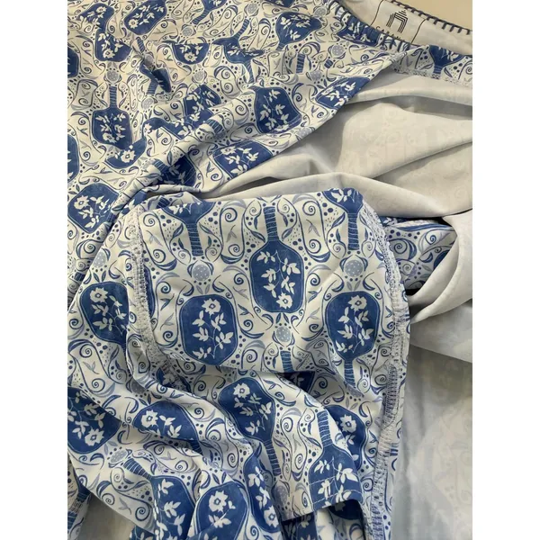 Cabana Life‎ Royal Blue White Pickleball Dress UPF 50+ Court Sporty NWT L - Image 10