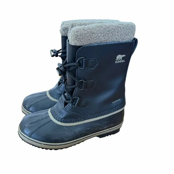 Sorel Black Yoot Pak Waterproof Winter Boots Sz 7 - Image 4