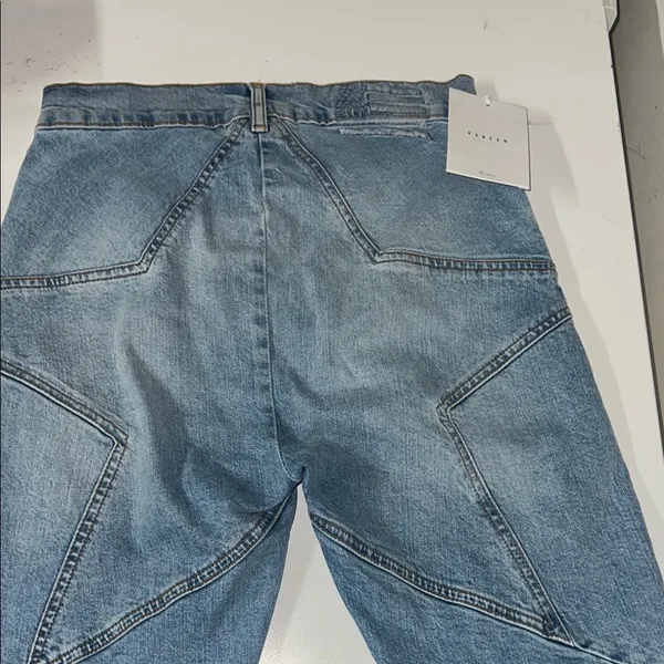 Revice Venus Jeans 27 Star Eclipse Wash Blue Denim High Waist 70s - Image 3