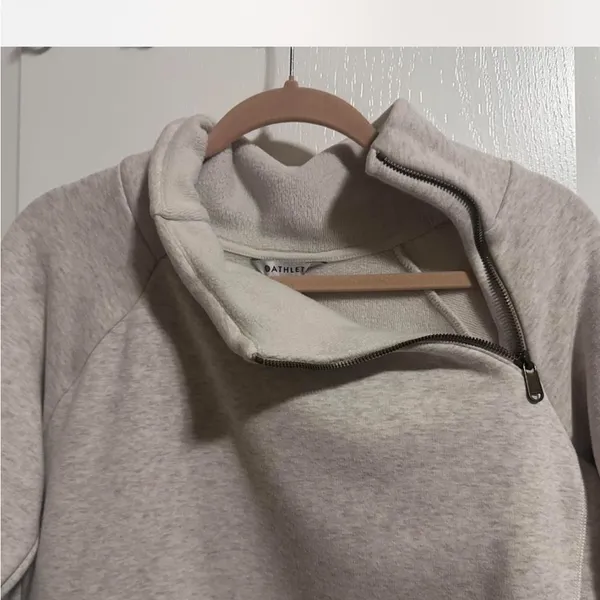 Athleta Cream Cowl Neck Sweater - Image 4