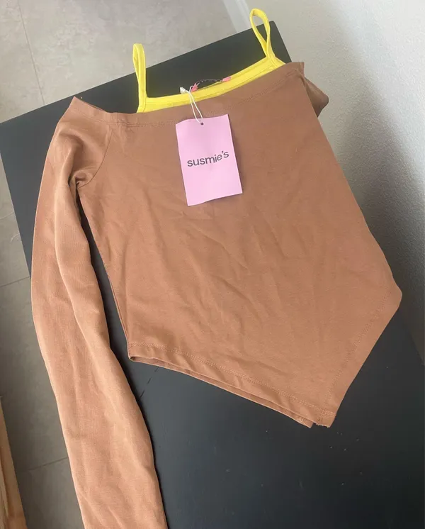 Susmies Lifetime Rodeo Brown&Yellow T- Shirt - Image 3