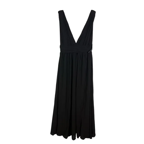 Lulus Heavenly Hues Black Maxi Dress Size XS - Image 3