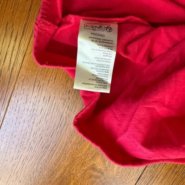 NWT Anthropologie Cotton Flutter Sleeve V Neck Babydoll Top size L - Image 9
