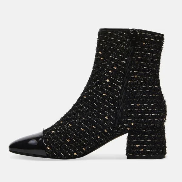 Steve Madden NEW Eiffel Bootie (Women) 8M, BLACK MULTI - Image 9