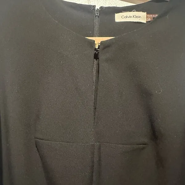 Calvin Klein black sleeveless dress size 6‎ - Image 3