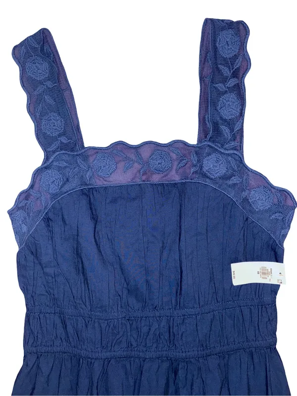 Old Navy Navy Sleeveless Smocked-Waist Maxi Dress - Image 2