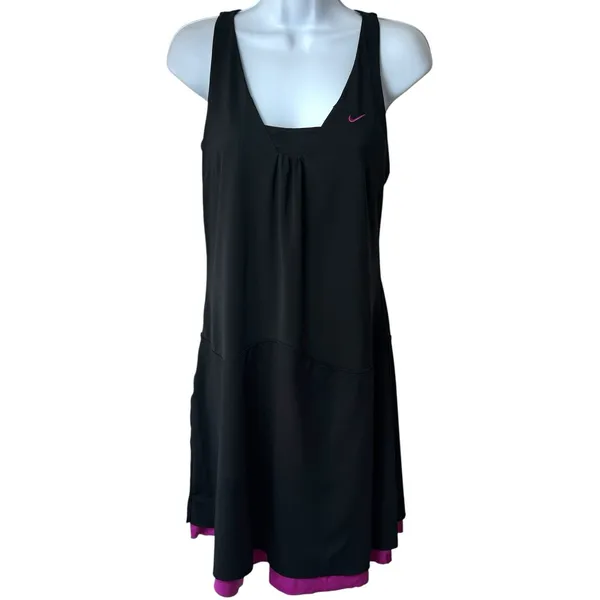 Nike Serena Williams Athletic Dress Tennis Pickleball Golf Built in Bra‎ S/M - Image 2