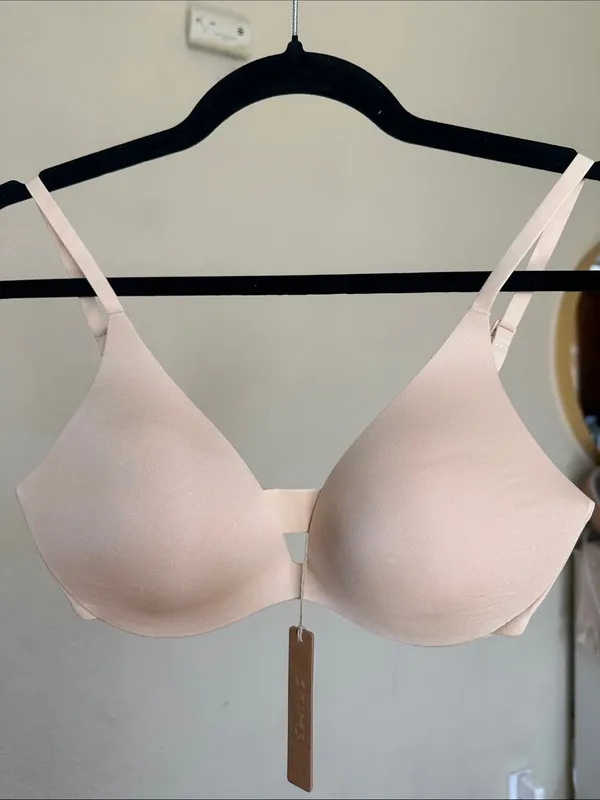 Skims Wireless Form Super Push Up Bra - NWT - Sand  32D‎ - Image 3