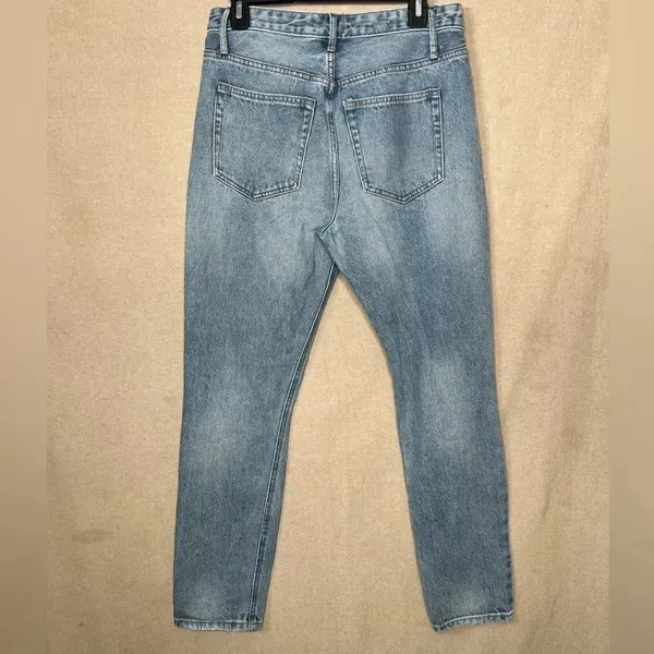 Twelve by OnTwelfth Women's Distressed Blue Jeans Size 29 High Rise - Image 2