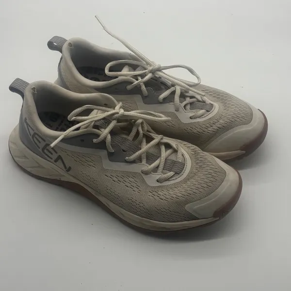 KEEN WK400 Walking Shoes Womens 9 Fawn Pink Peacock Low Top Sneakers - Image 3