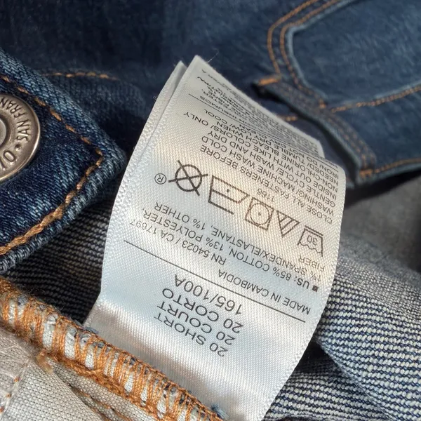 Old Navy Women's Size 20 Short High-Rise Wow Barrel Leg Jeans Medium Wash Blue - Image 6