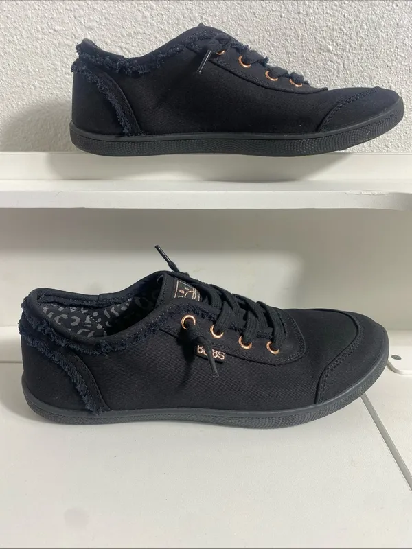 Skechers BOBS B Cute Women's Black Sneakers, Size 6 US, New Without Box - Image 3