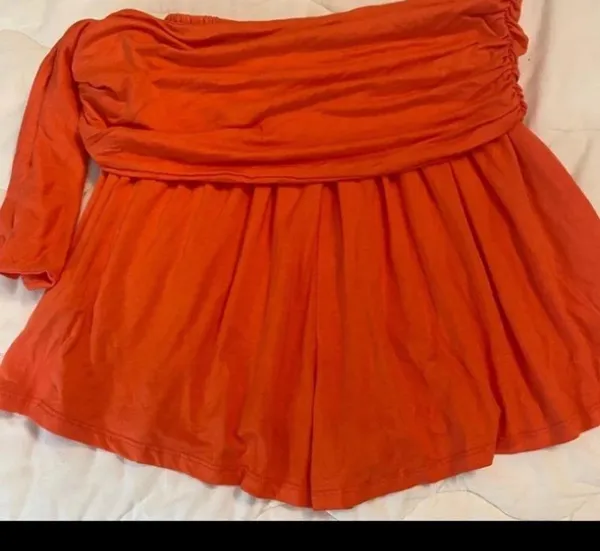 Free People Sabbia Convertible Shorts Romper. Size X-Small - Image 5