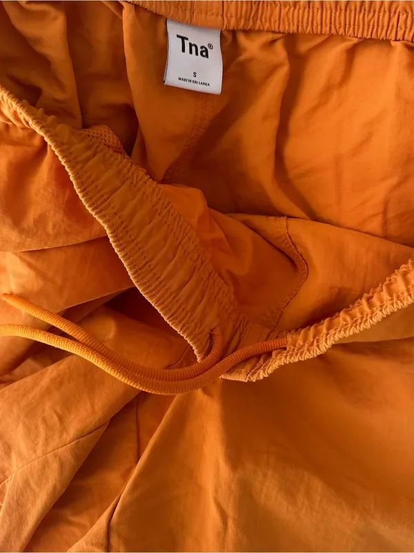 TNA Orange Nylon Shorts - Image 6