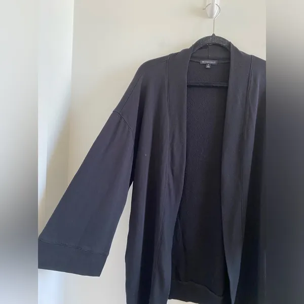 Beyond Yoga Black Open Mind Maternity Cardigan Size XS - Image 8
