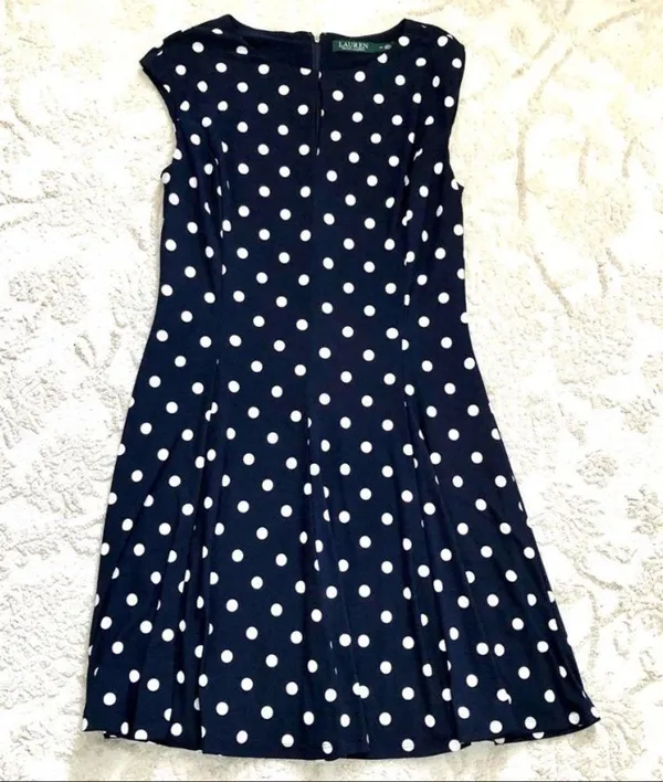 Ralph Lauren keyhole cap sleeve dress 14 - Image 4