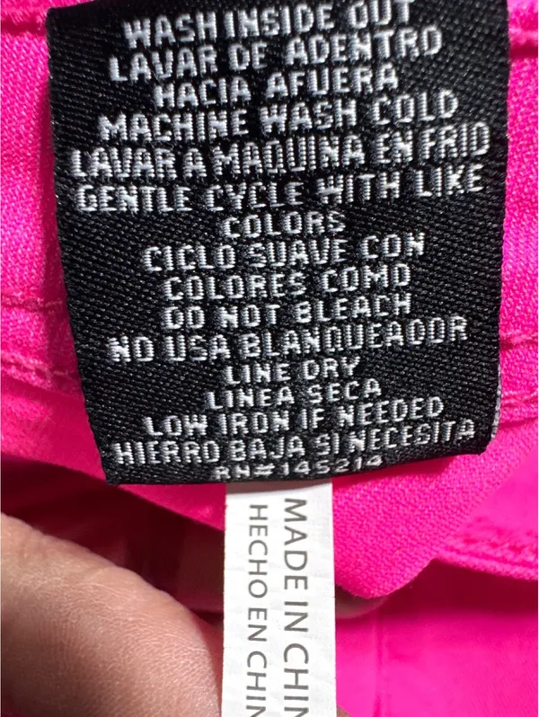 Bold Hot Pink Flared JC Jeans - Image 8