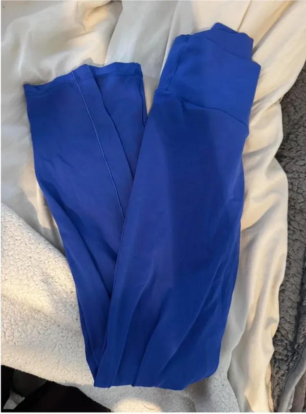 Blue aerie crossover leggings - Image 4
