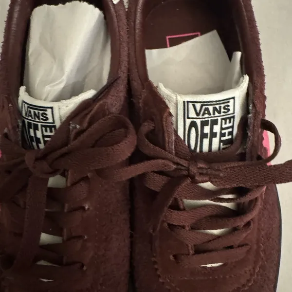 Vans burgundy and Pink Casual Sneakers - Image 5