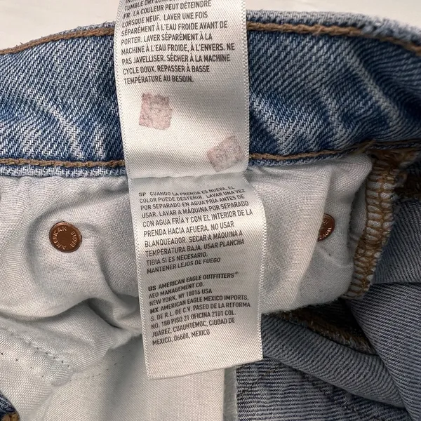 American Eagle 90’s Skinny Denim Jeans, Size: 4 Short - Image 10
