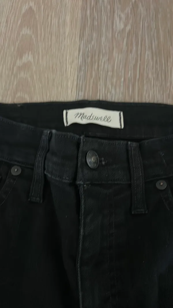 Madewell Skinny Jeans High-Rise Black - Image 3