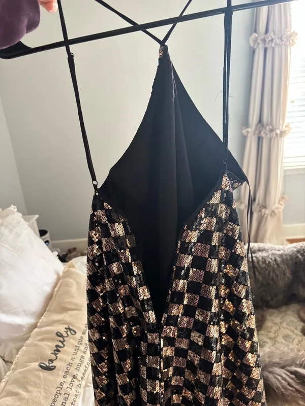 Sequin Vestique Dress - Image 2