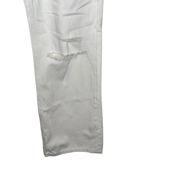 Arizona Jean Co. Women‎ Jeans Skater Slouchy Ripped Hi-Rise Wide Leg Sz.5 NWT - Image 2