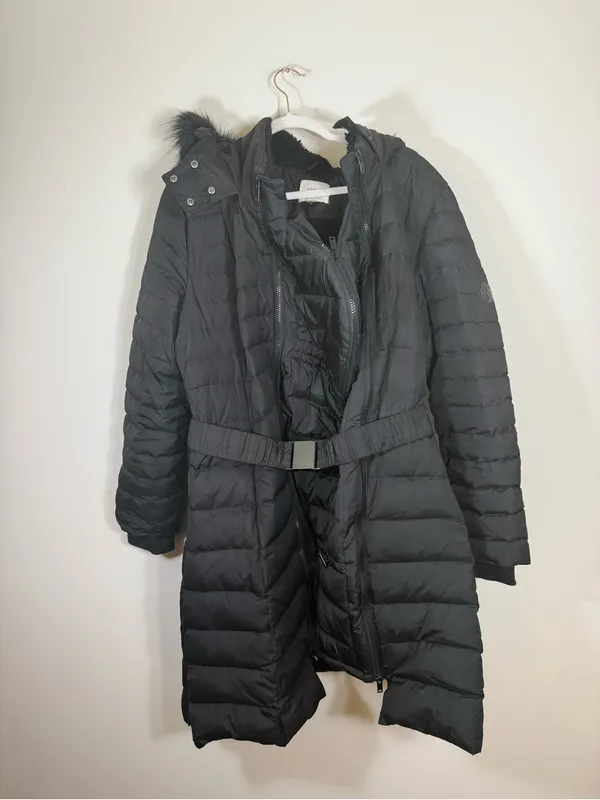 Seraphine Lily 3 in 1 Maternity Forever Coat Puffer Winter Black Size 14 - Image 6