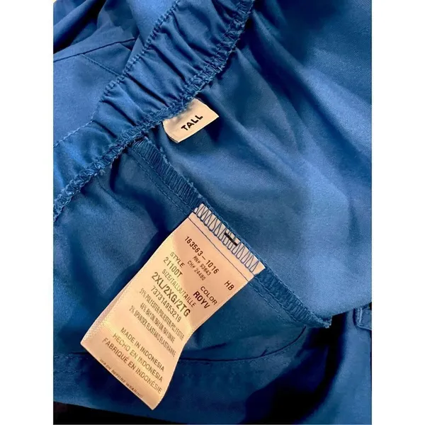 Cherokee Luxe 21100T Royal Low Rise Scrub Uniform‎ Nurse Pant 2XT NWT Medical - Image 9