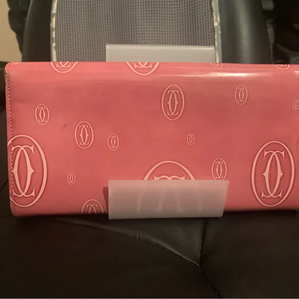 Cartier happy birthday wallet‎ with authentication card Pink - Image 6