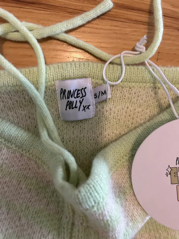 Princess Polly Crop Sleeveless Sweater - Image 2