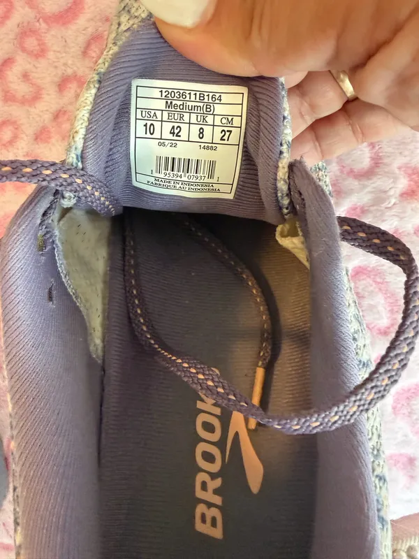 Brooks Revel 5 Women's Purple Tie Dye Athletic Shoes Running Size: 10 - Image 10