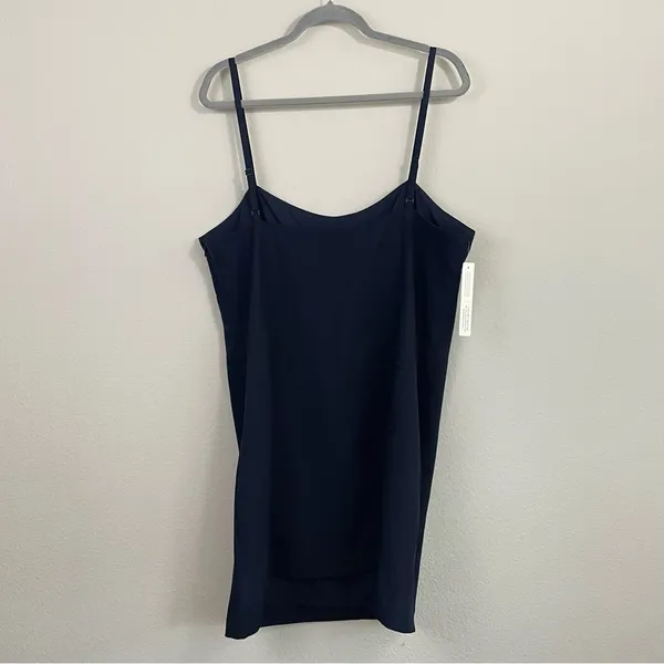 NEW Anthropologie Mare‎ Mare Navy Cut Out Shift Mini Dress Size XL - Image 6