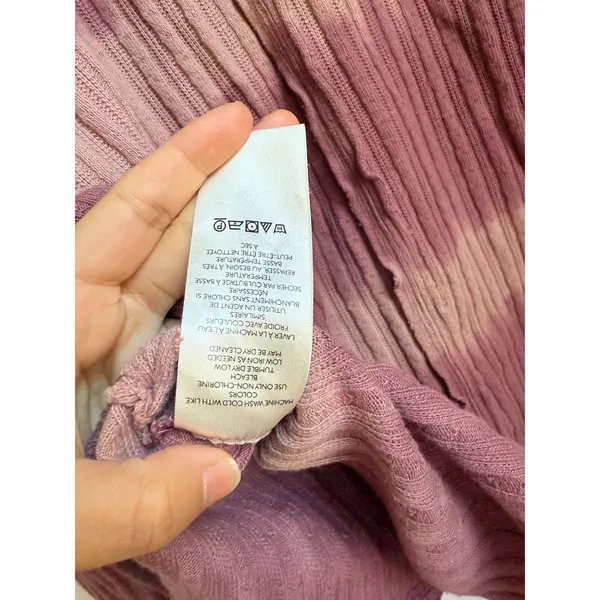 We The Free Free People Sunset Tee in‎ Chocolate Merlot Size XS Lagen Look Boho - Image 9