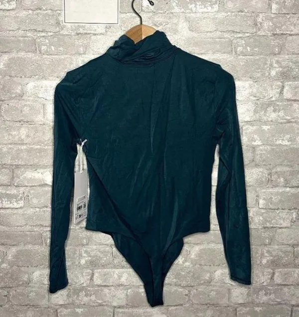 Lululemon Nulu Turtleneck Bodysuit Long Sleeve Thong Cut NWT Size XL (SMTL) - Image 5