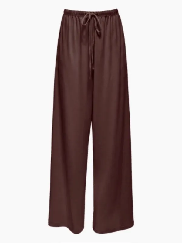 Bumpsuit The Cloud Pant Brown NWT Maternity Lounge Wide Leg Pants M - Image 7