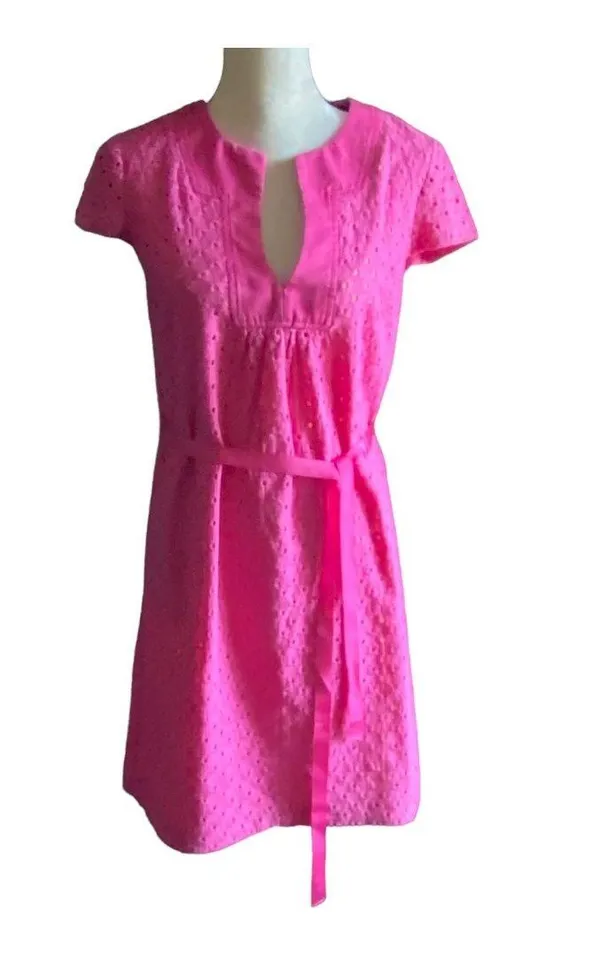 NWOT- Gorgeous pink eyelet dress - Image 2