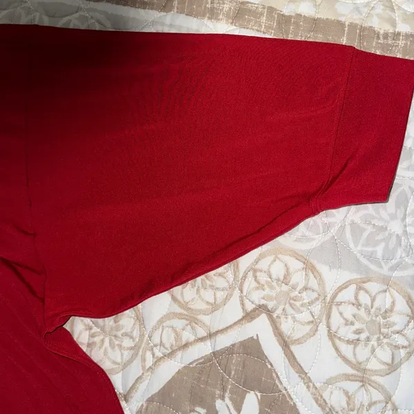 Athleta Women’s Red Crew Neck Top size 1X - Image 6