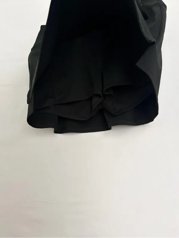 DSG Womens Black Athletic Tennis Golf Skort Built in Shorts Flounce Size L(A878) - Image 2