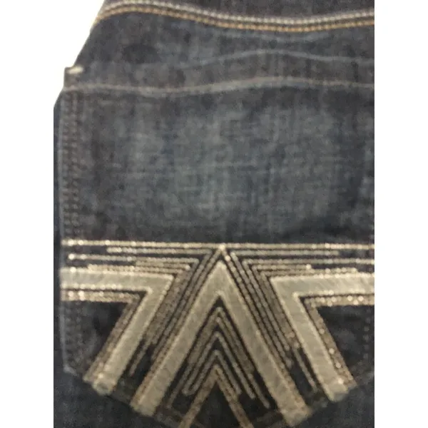 American Eagle Women's Blue Denim Jeans Pockets Size 6 - Image 8