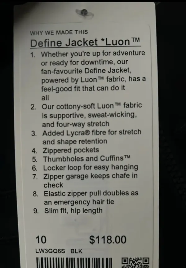 Define Jacket Lululemon Luon - Image 4