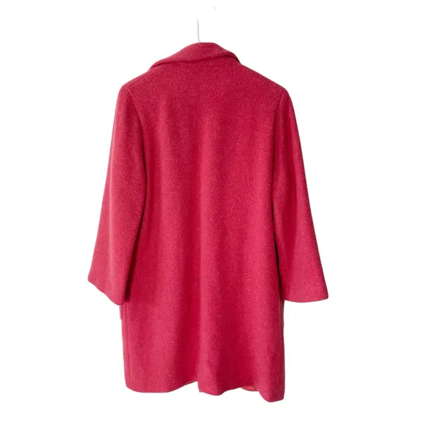 VINTAGE DONCASTER Longline Wool Coat - Image 2