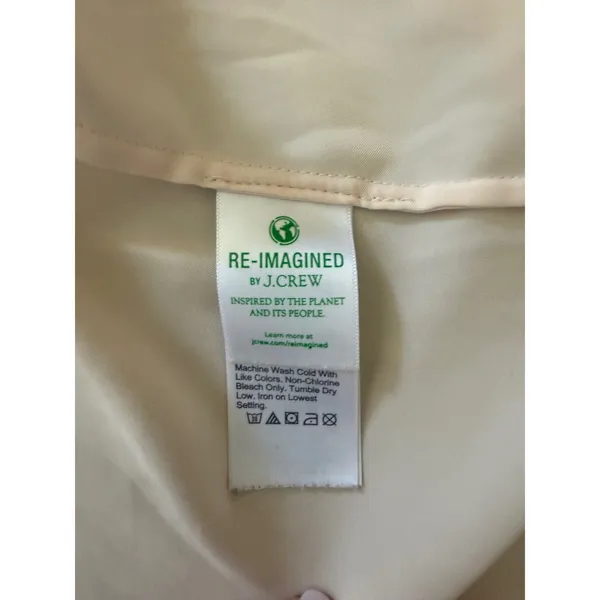 J.Crew "Re-imagined" Satin Pajama‎ Set - Soft Champagne - Image 4