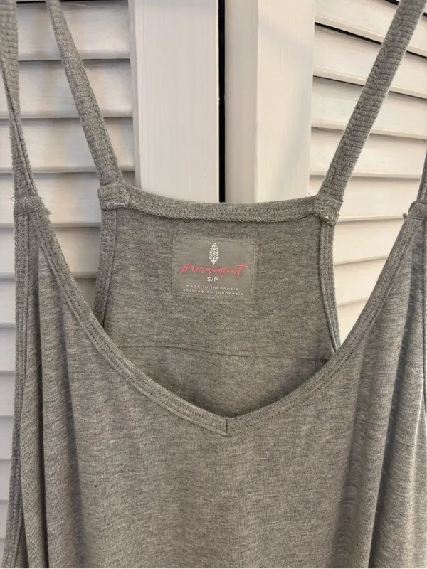 FP Movement Hot Shot Onesie Heather Gray Size Small - Image 7