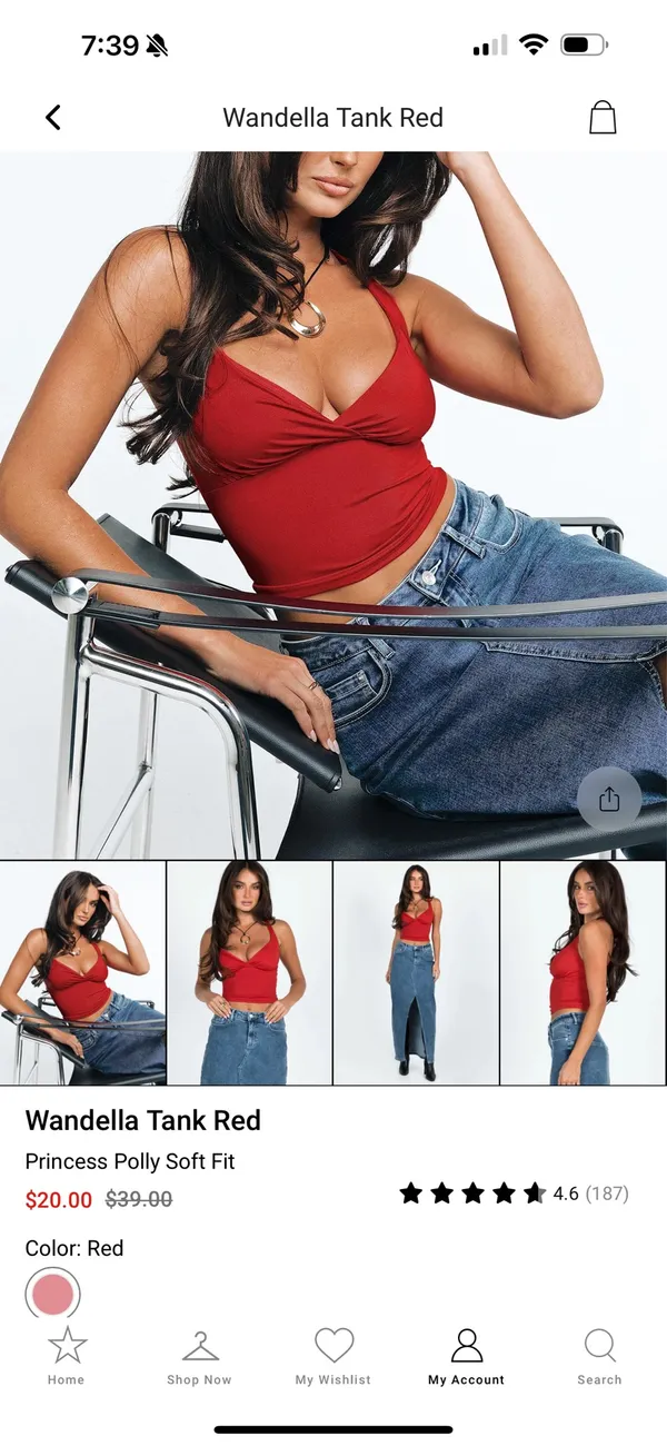 Princess Polly Top Crop - Image 4