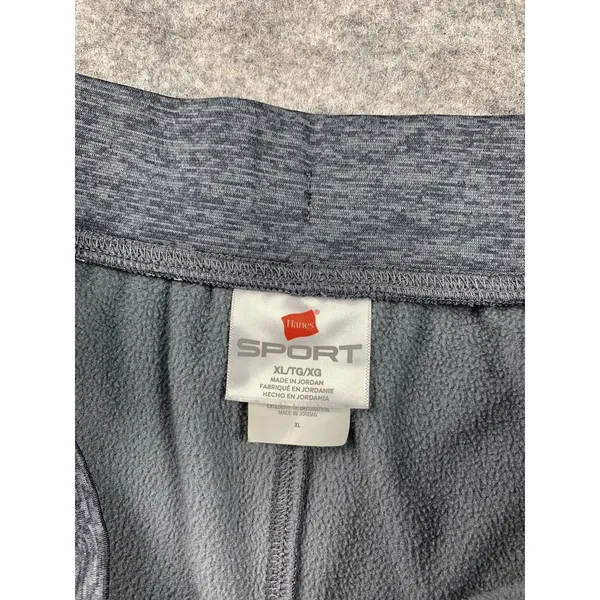 NWOT XL‎ Hanes Sport Womens Pants Jogger Gray Pull On Elastic Waist Drawstring - Image 9