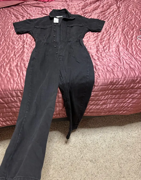 Free People Denim Romper - Image 6