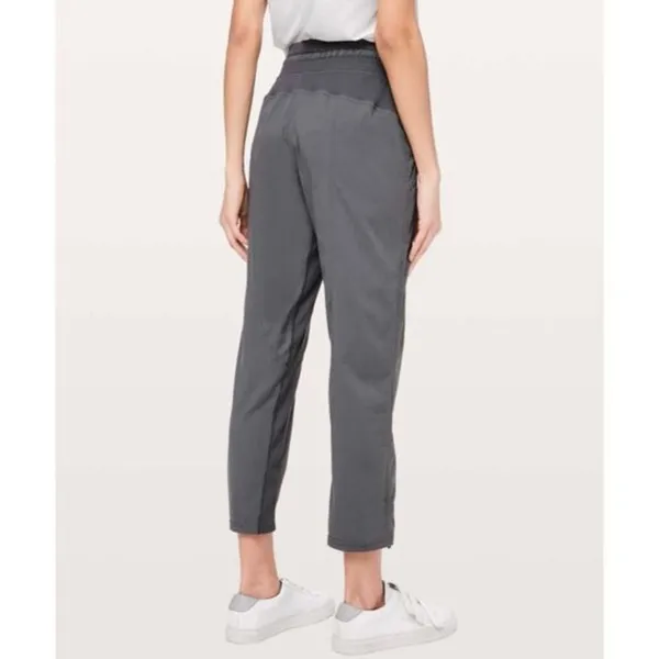 Lululemon Dance Studio Crop 25" Titanium‎ Gray Pants - Image 2