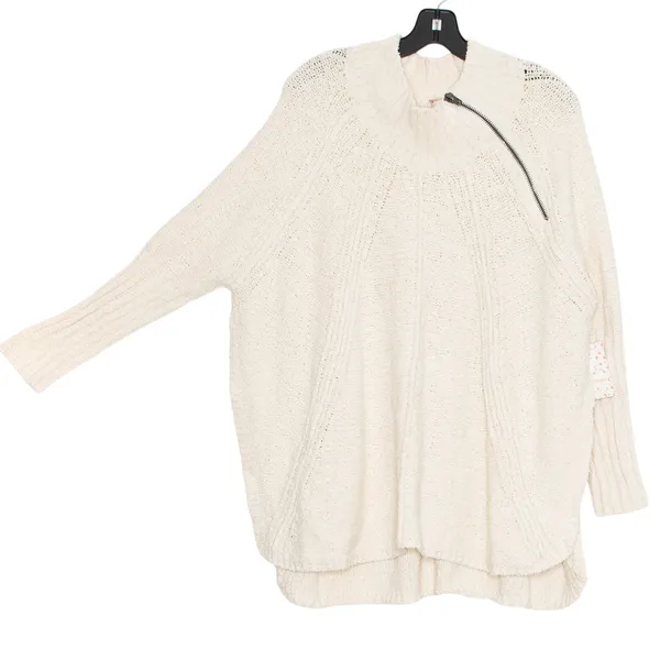 NWT Free People Sweater Spin Around Poncho Boho Oversized Chunky Cottage XS/S - Image 7